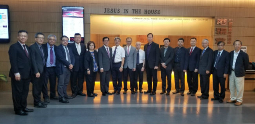 基督教三宗領袖會見特首：冀還社會原和平與真相