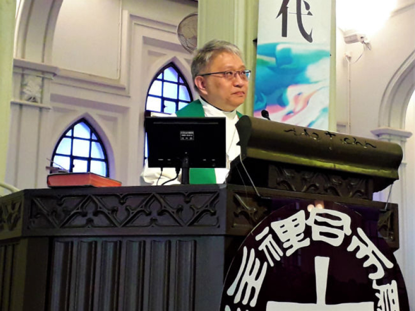 三十宗派教牧合一崇拜 香港风浪效使徒誓传道