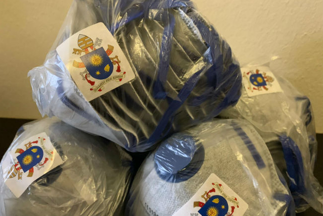 梵蒂岡向中國捐贈60萬口罩 傳遞基督大愛