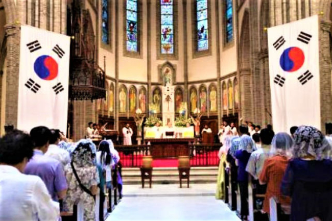 南韓天主教徒廿年增長五成 進教堂率反下降