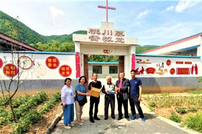 中國疫後陝西教會扶貧建「愛心超市」