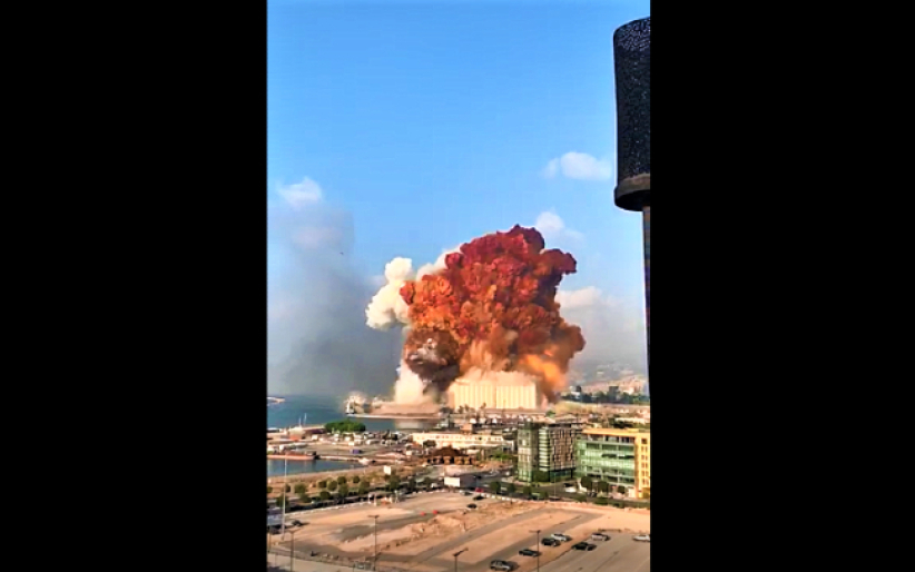 黎巴嫩貝魯特港口大爆炸 修士平安教會遭破壞呼籲緊急祈禱 