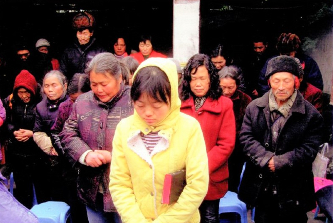 中國禁地下教會在聖母升天節舉行禮儀