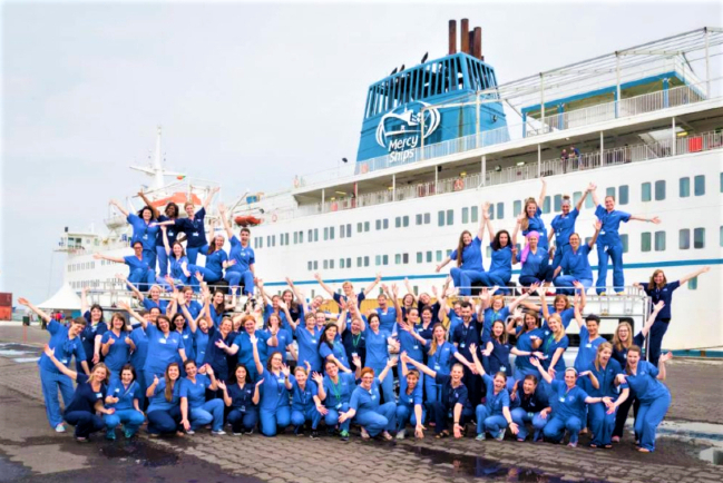 全球最大醫療船啟航非洲 治癒被遺忘的貧窮者