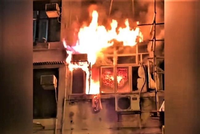 尼泊爾餐廳大火吞噬家庭 基督教組織派物資盼緩情緒