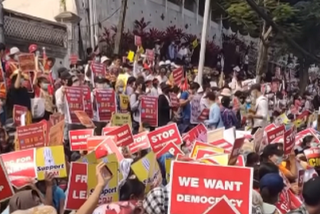 亞太基督教組織 仰光總主教 聲援緬甸恢復民主