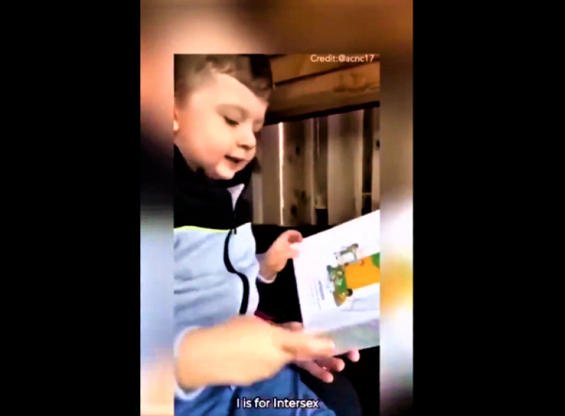 同性恋族向儿童洗脑 视频广传引哗然    