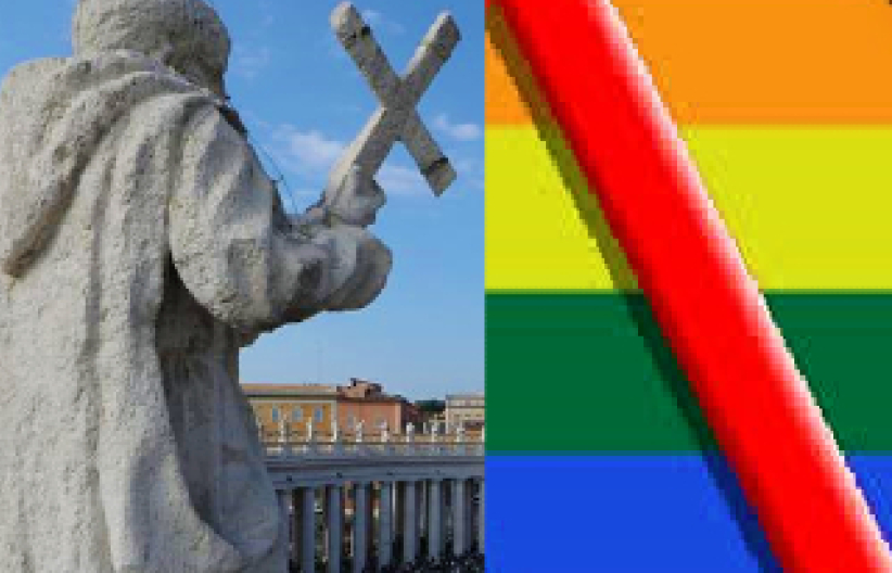 梵蒂岡拒為同性婚姻祝福 遭人隔空對質 