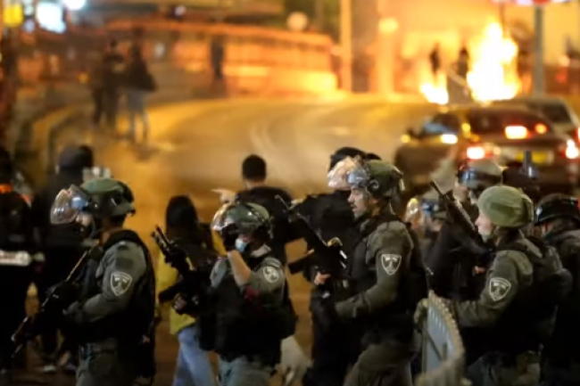 穆斯林齋戒月爆衝突 逾百巴勒斯坦人受傷