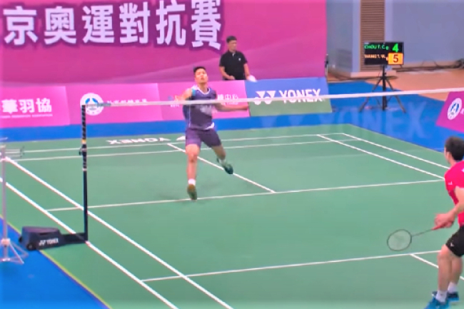 台灣羽球一哥周天成參東奧 ：有上帝打勝仗