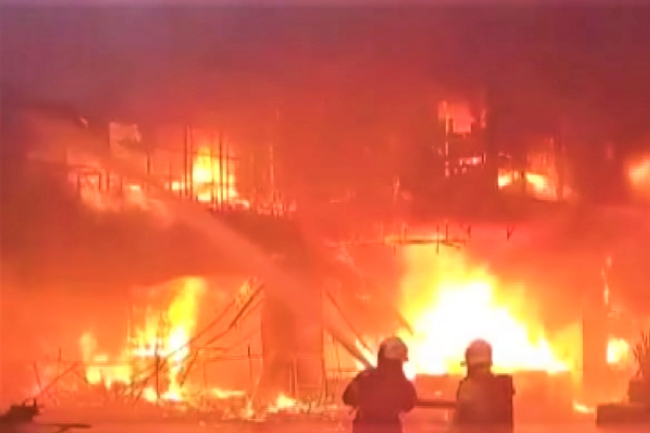 高雄城中城重陽大火 教會物資心靈喪葬支援