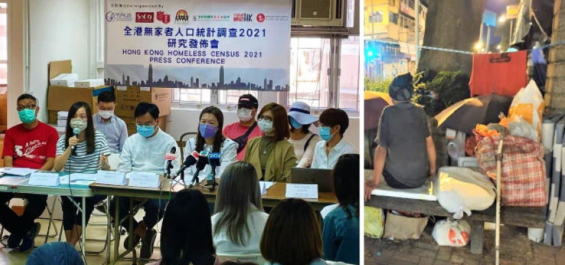 調查：無家者疫情增兩成 「安心出行」擾基層    