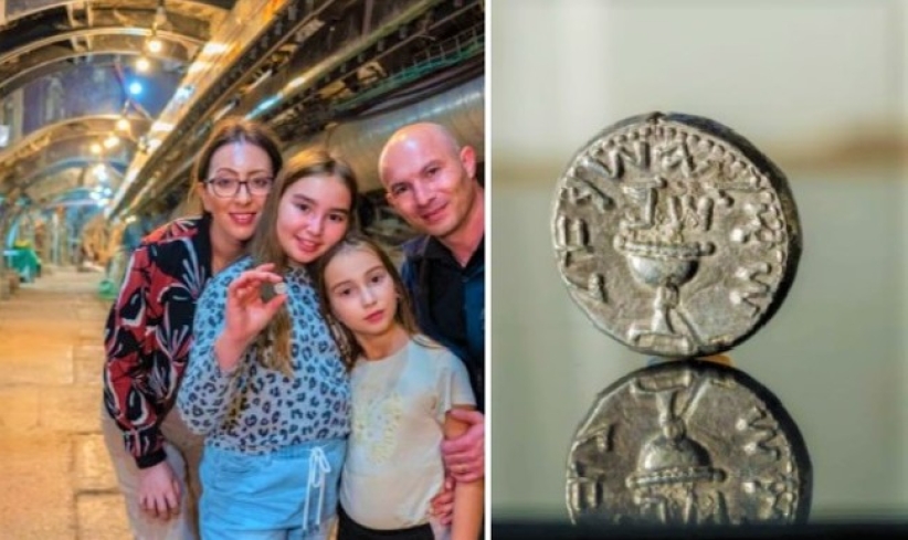 11歲女孩旅行執寶 檢獲2千年猶太古幣 