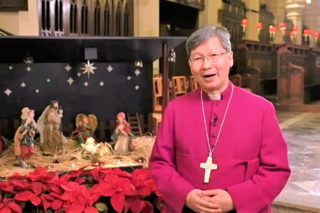 陳謳明聖誕文告 盼社會尋找復和之道 　