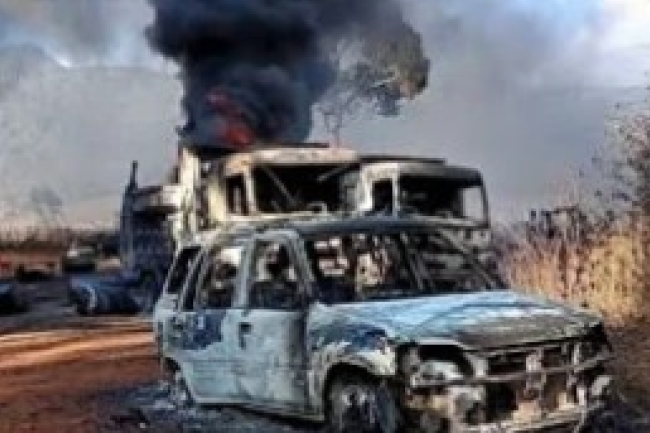 緬甸平安夜大屠殺35婦孺燒成焦屍