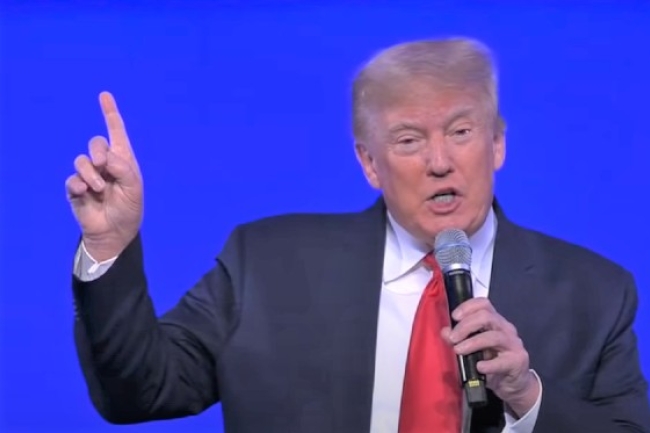 前總統川普演說:「美國要救世主耶穌,不是我」