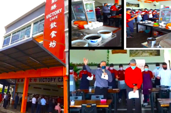 飲食坊「316」開張 每道菜傳遞戒毒者生命奇蹟