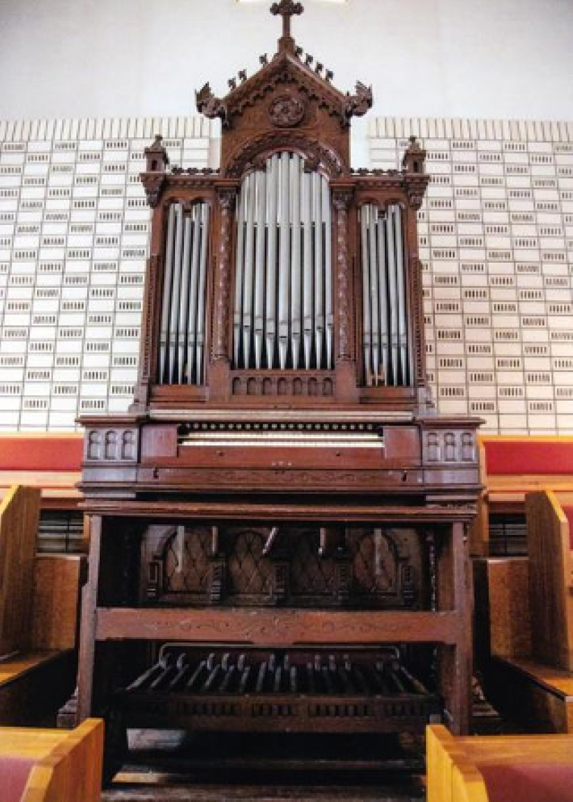 东京百年历史教堂簧风琴 漂洋过海复修 
