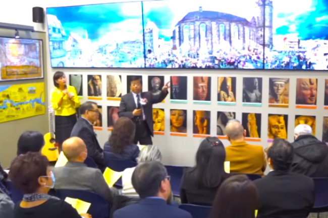 聖經探索博物館揭幕：圖坦卡門古墓百周年另展300文物