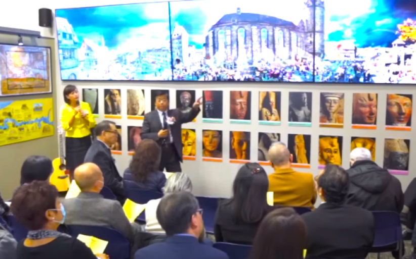 聖經探索博物館揭幕：圖坦卡門古墓百周年另展300文物 