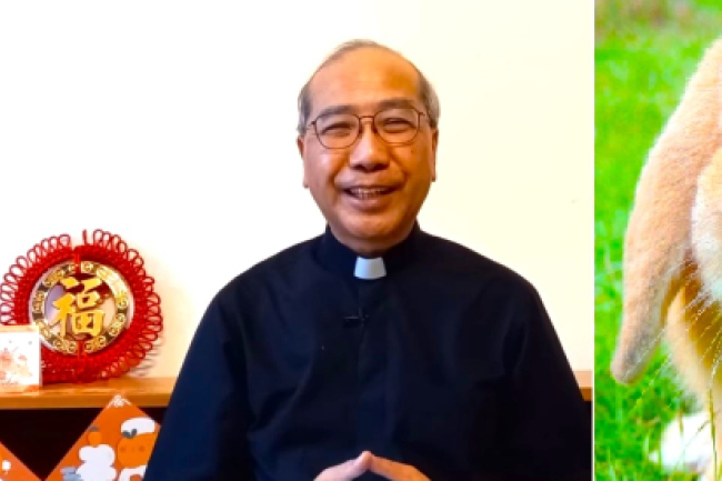 夏志誠主教新春祝賀 籲信徒兔年體驗主恩慈