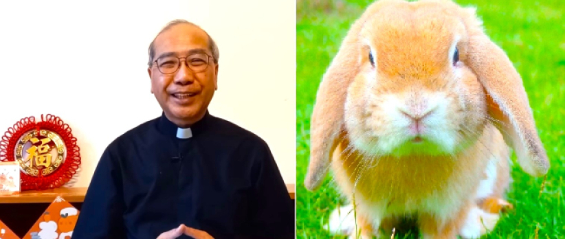 夏志誠主教新春祝賀 籲信徒兔年體驗主恩慈 