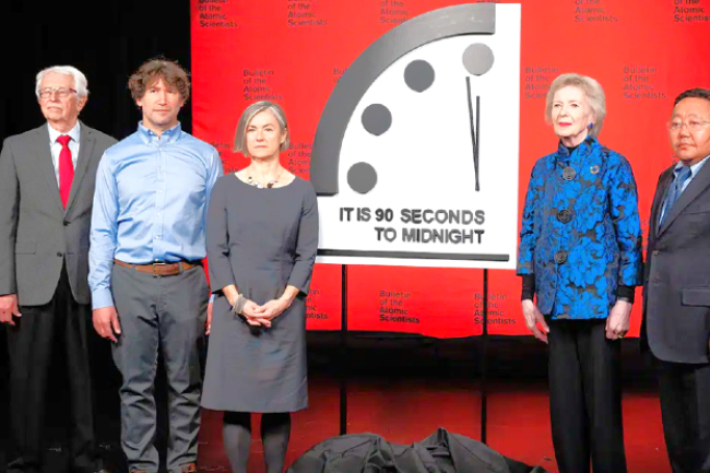 末日時鐘加快世界只剩90秒 基督徒宜警醒等候主