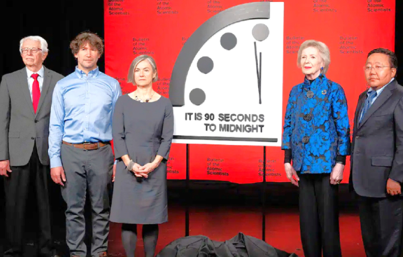 末日時鐘加快世界只剩90秒 基督徒宜警醒等候主 