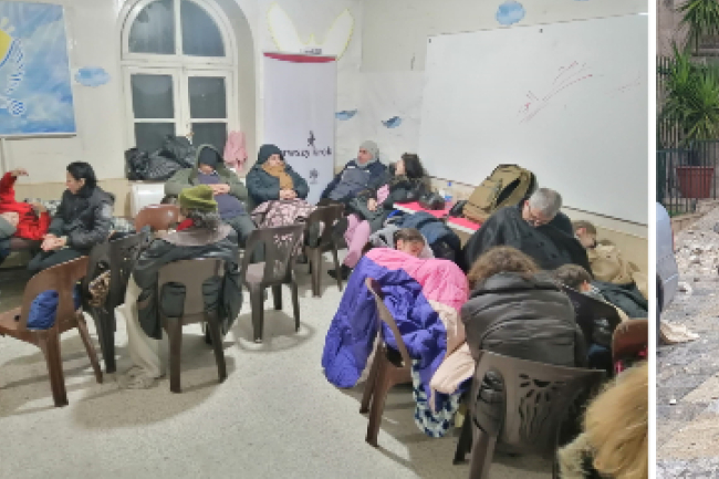 土耳其地震 敘利亞跨宗派為倖存者提供庇護所