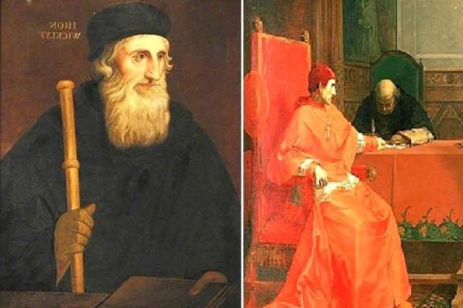 當年今日：《聖經》翻譯先驅威克里夫批評天主教會受審