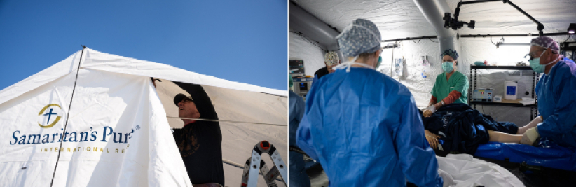 地震再襲敘利亞邊境 葛福臨牧師援隊搭建野戰醫院 