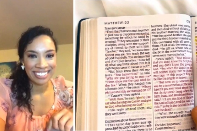 Z世代網紅TikTok讀聖經1100萬粉絲追蹤