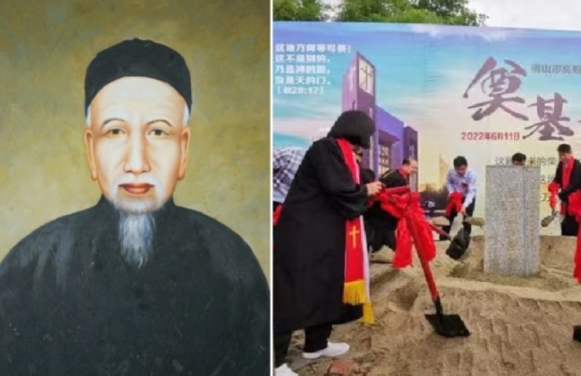 中国首位牧师梁发故乡纪念堂重建