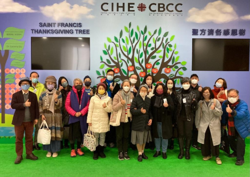 「愛·護·天父世界」藝術展祈禱會 參展者寒冬細說創作熱忱 