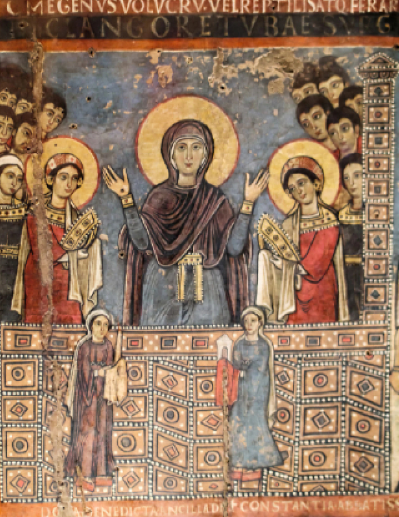 意大利古老教堂 記錄早期教會女性重要地位