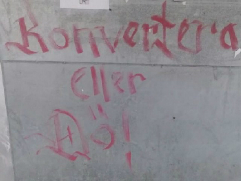 ISIS Graffiti in Sweden 