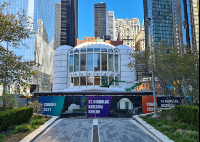 「九一一恐袭」东正教堂被毁 重建化身朝圣地 