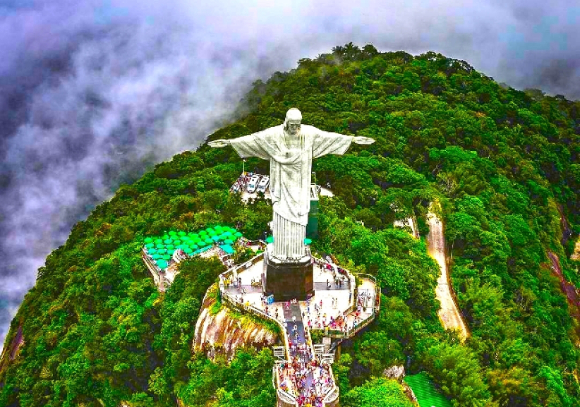 巴西救世基督像100周年 新冠疫情「拯救」世界  