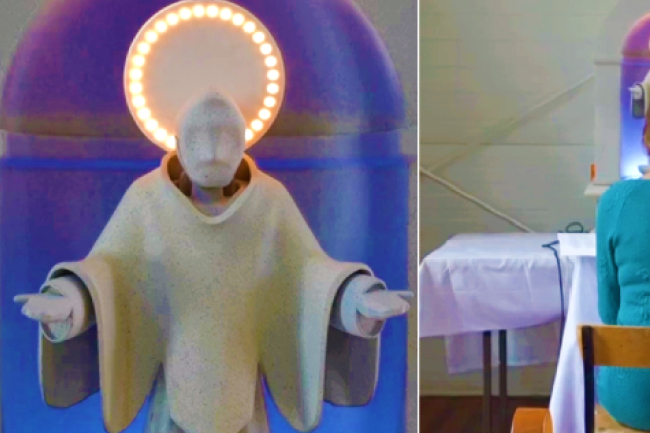 人工智能在教堂祈禱解信仰 恐發展出靈魂？