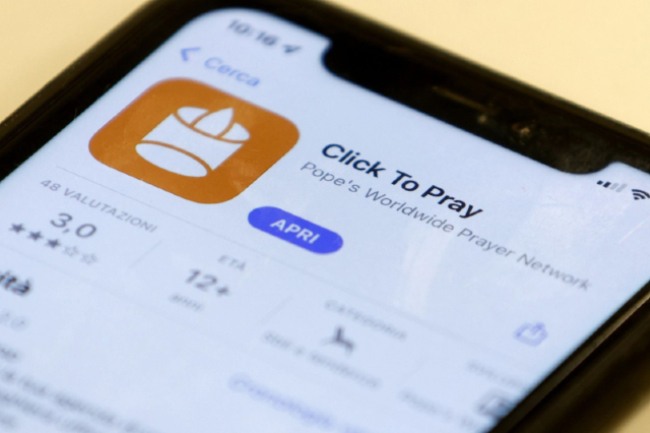 「可立刻祈禱」應用程式2.0版 蘋果店下載
