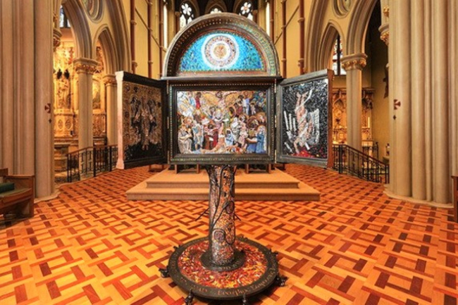 聖經《武加大版》譯者耶柔米逝世1600年 巨型馬賽克巡迴展覽遺產