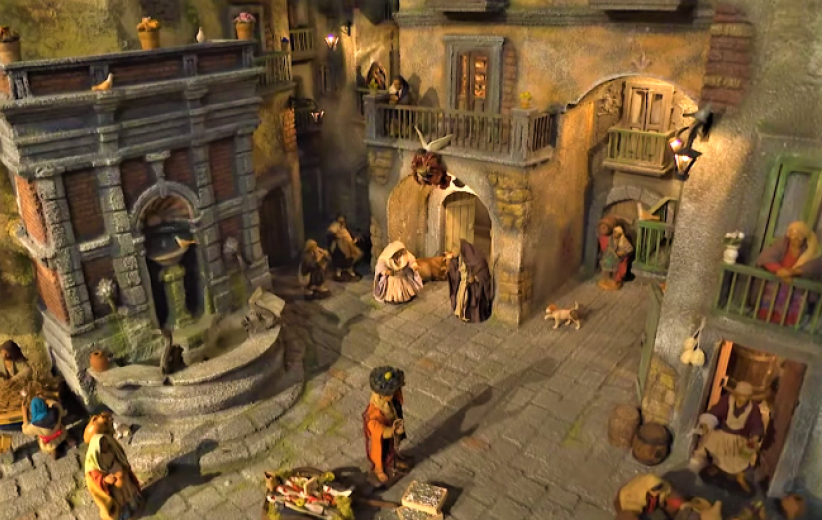 梵蒂冈「100马槽展」 教宗吁信徒默念基督降卑大爱