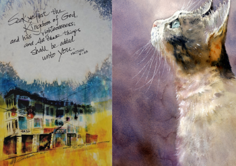 「六感交集」4月艺术展 专访周文志：艺术品服侍基层