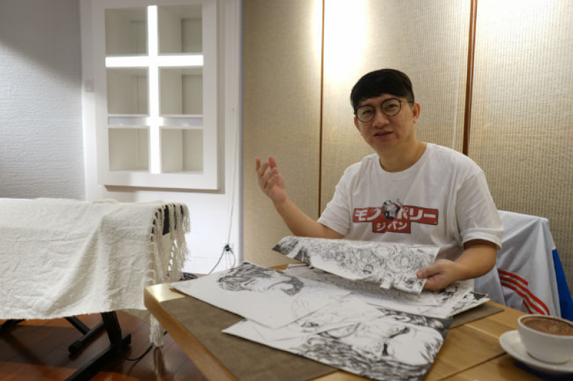 漫画《我是王》 张文伟创耶稣形象画出电影感 