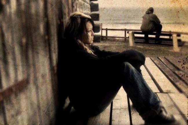 歷盡感情的創傷