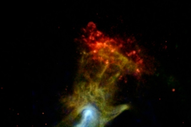 「上帝之手」驚現太空 一瞥造物主創造奇妙