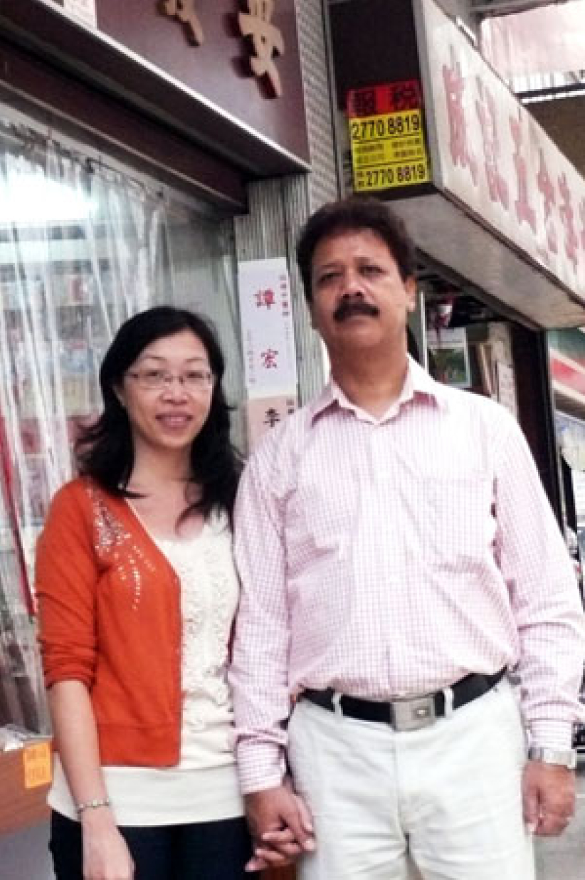 上帝當「紅娘」印港夫妻跨國浪漫故事