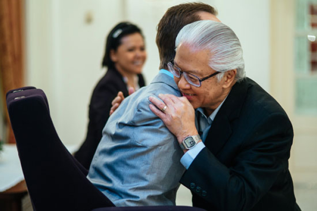 力克胡哲晤新加坡總統 亞州巡迴圓滿落幕