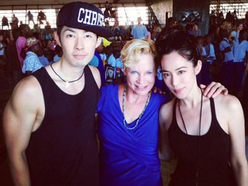 吳建豪與女友獲非洲著名牧師祝福