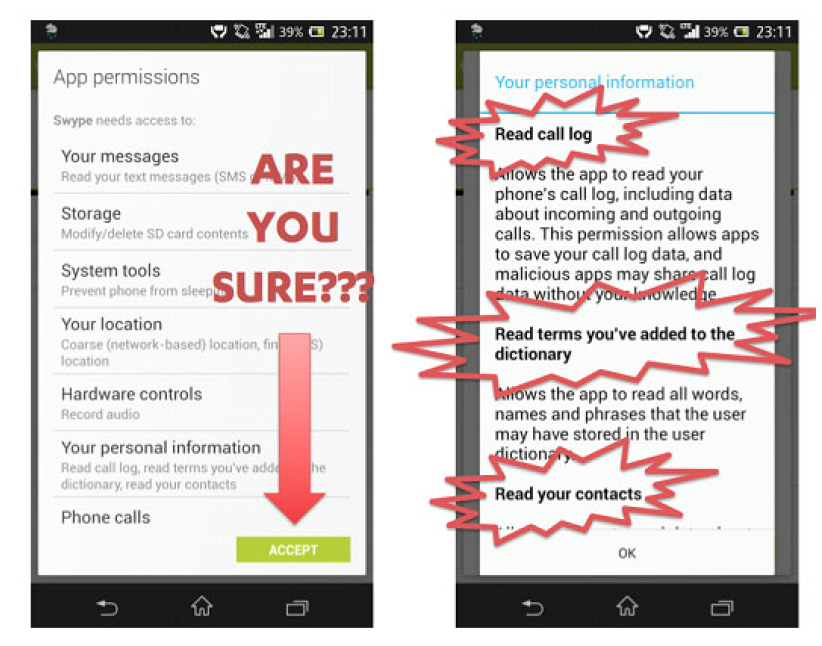 Android 用家安装 Apps 时，请「停一停、谂一谂」！